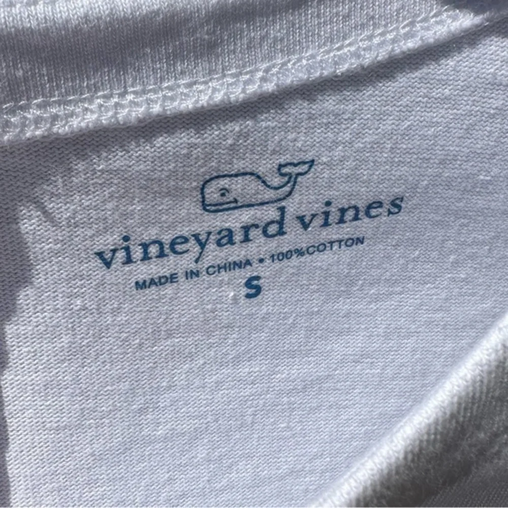 Vineyard Vines Women’s‎ White Blue Striped Simple Boatneck Dress (Small)